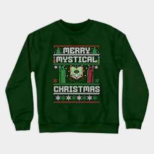 Merry Mystical Christmas Crewneck Sweatshirt